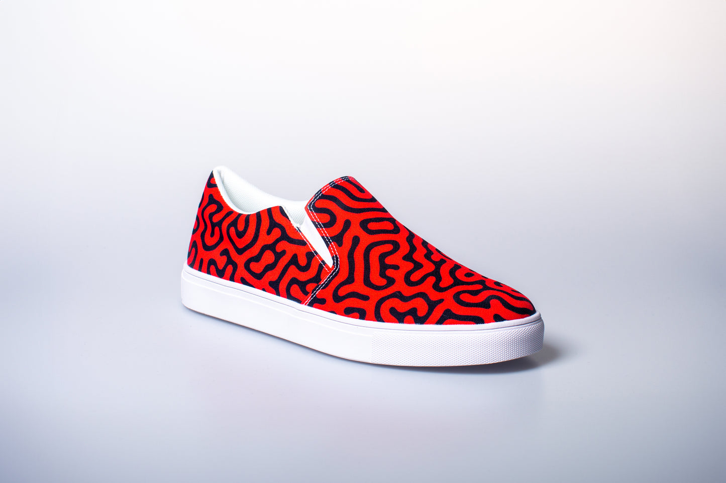 Red Vine Slip Ons