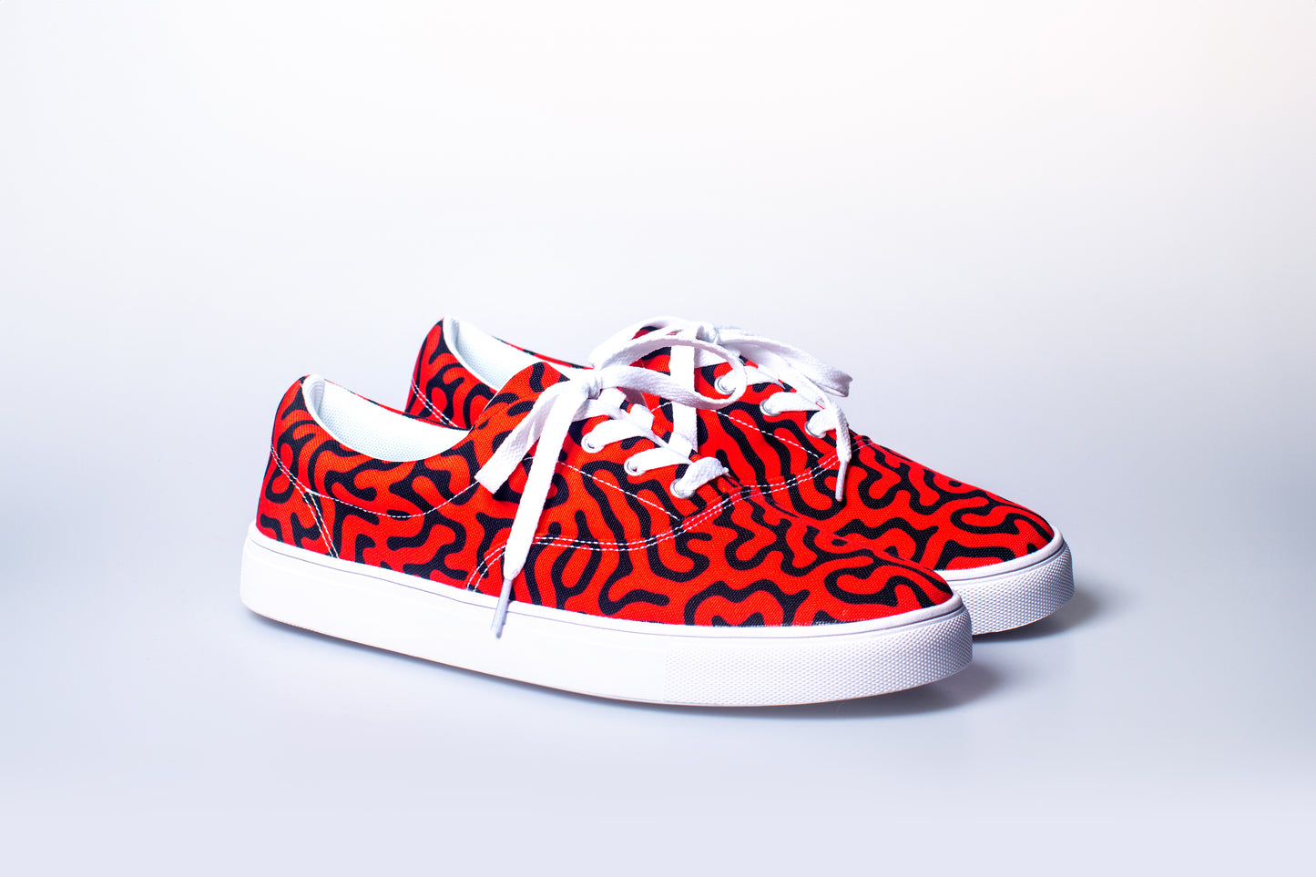Red Vine Lace Ups