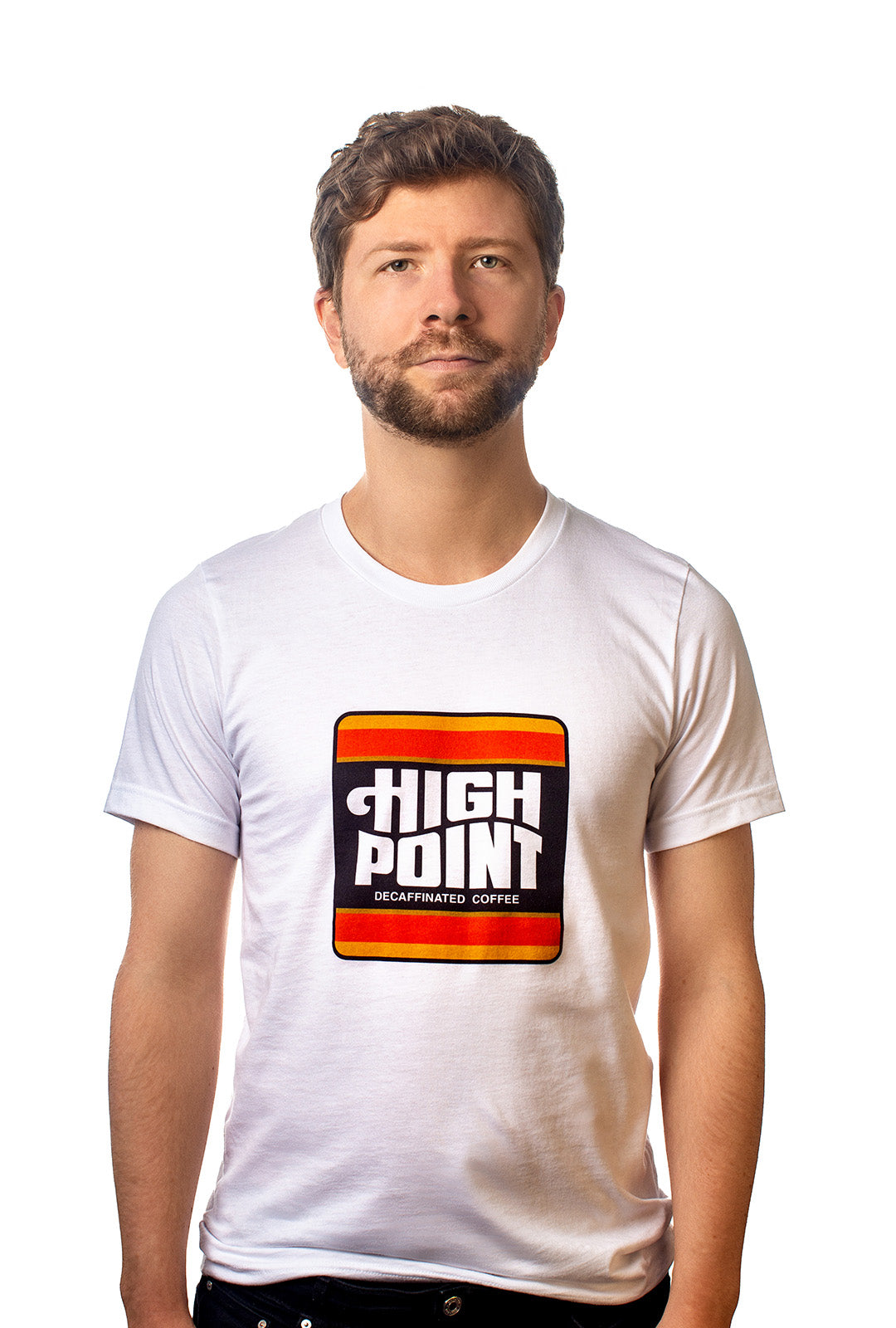 High Point T-Shirt, Graphic T-Shirt, Unisex, Female, Front, Erik