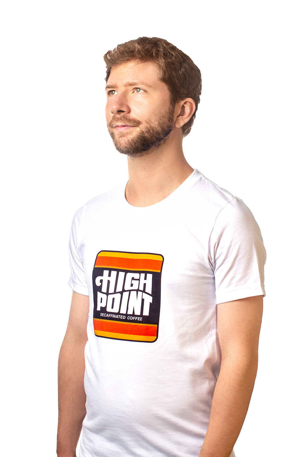 High Point T-Shirt, Graphic T-Shirt, Unisex, Female, Angle, Erik