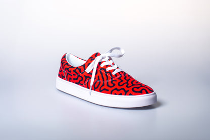 Red Vine Lace Ups
